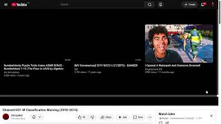 9Go! Classification Warnings (PG, M, MA15+, AV15+)
