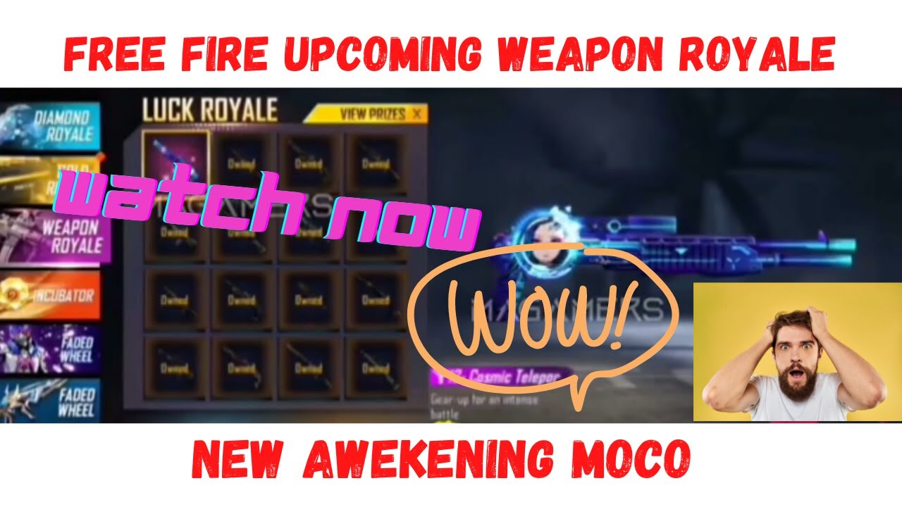 FREE FIRE UPCOMING WEAPON ROYALE 🔥🔥🔥 | FREE FIRE NEW WEAPON ROYALE 🔥