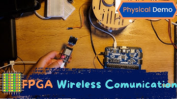 FPGA Wireless Bluetooth + WIFI Low Latency Communication using ESP-32 [Physical Demonstration]