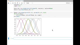 Tutorial 2: Linear Regression part 4: Non linear model with Radial Basis Function