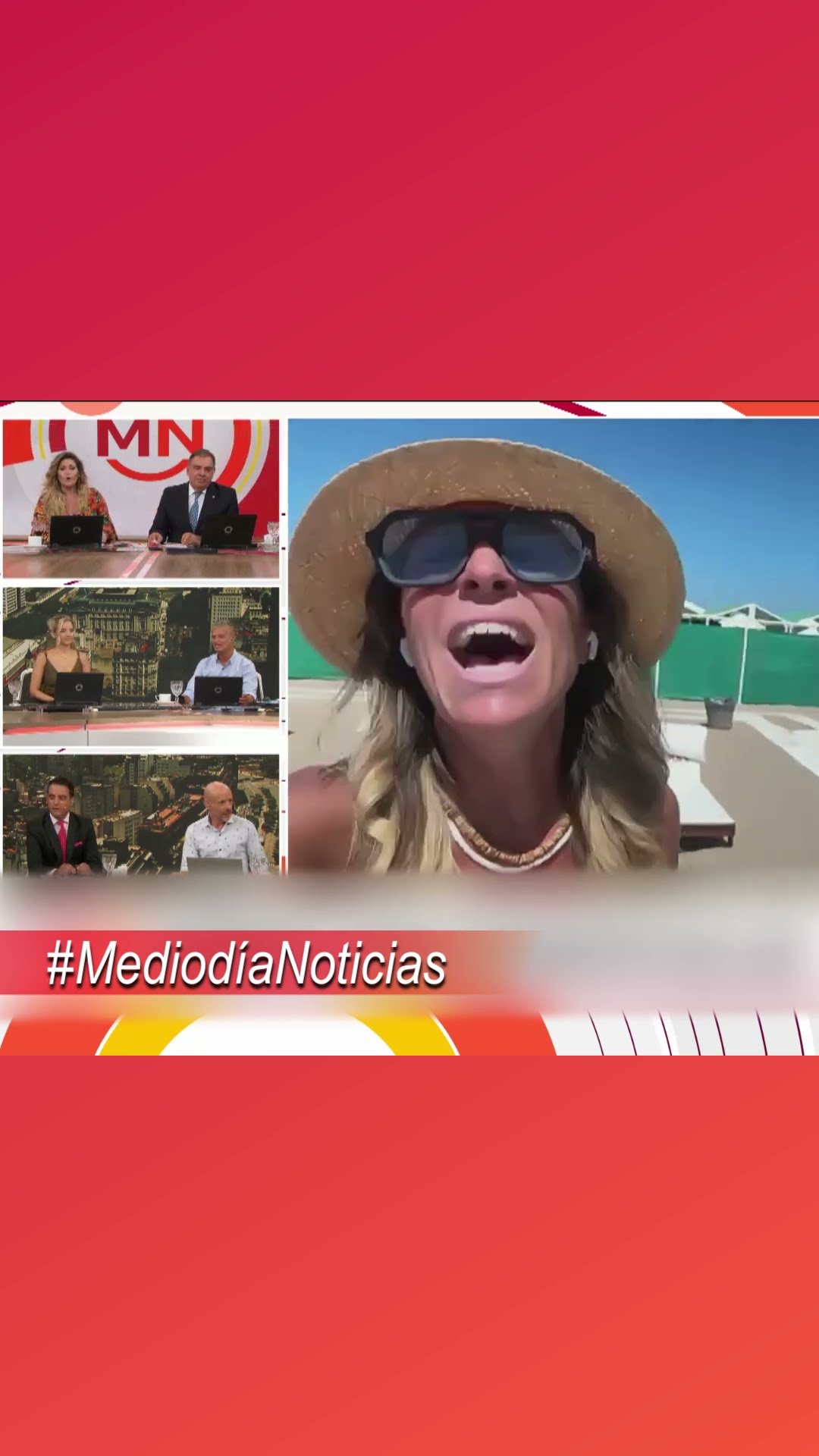 ¡LE PASARON FATURA! El reclamo de Luis Otero y el equipo de Mediodía noticias para Sandra Borghi