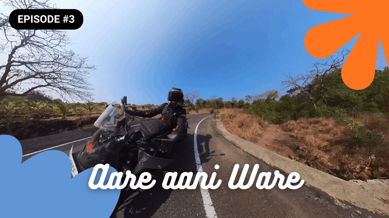 Riding the Most Beautiful Road in India! 🌊 आरे-वारे & Kunkeshwar | Konkan Coastal EP 3