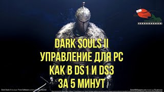DARK SOULS II ЛУЧШАЯ НАСТРОЙКА УПРАВЛЕНИЯ ДЛЯ PC (КАК В DS1 и DS3)