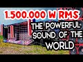 The powerful sound of the world truck shakes shakes 1500000 w rms