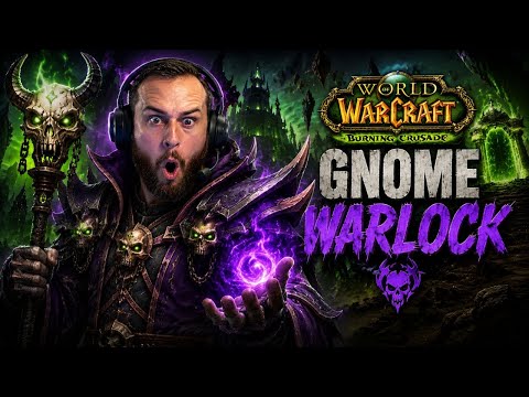 🔴 WoW: The Burning Crusade | Gnome Warlock Day 2 — Pushing to 70