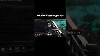 I guess she’s upset about roll tide #cod #snd #mad #funny #gaming #clips #rolltide #callofduty