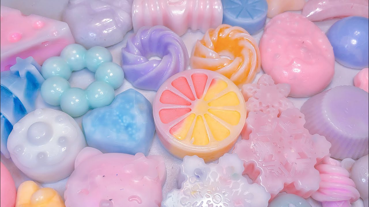 ASMR Wax Cracking,Wax Covered Slimes No Talking #slime #sleep #satisfying #relaxing #asmr #crunchy