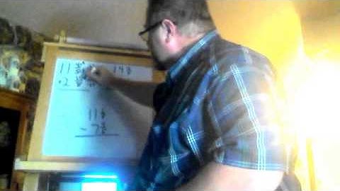 Algebra 1: Adding/Subtracting Fractions + Line Segments