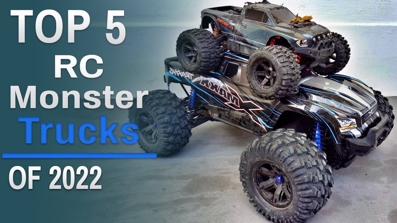 Top 5 BEST RC Monster Trucks of 2022 Hobby Grade RC Cars, Waterproof