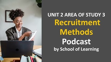 Interne versus externe wervingsmethoden (U2 AOS3)