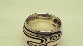 シルバーリング『流水』