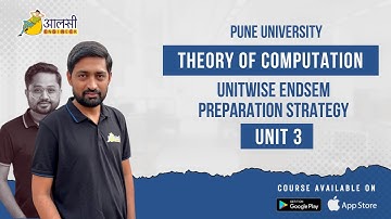 Theory of Computation | Endsem Study Strategy | Unit 3| #sppu | Aalsi Engineer