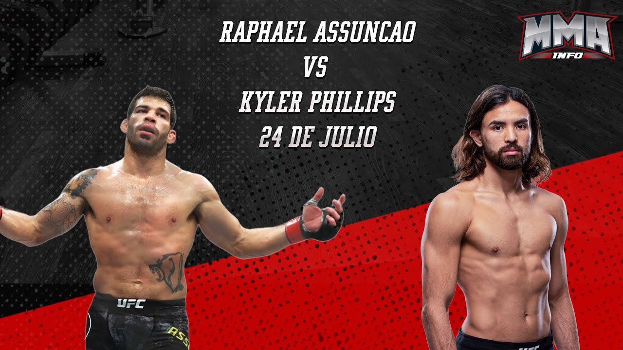 KYMATRIX!  Kyler Phillips vs Raphael Assuncao OFICIAL!