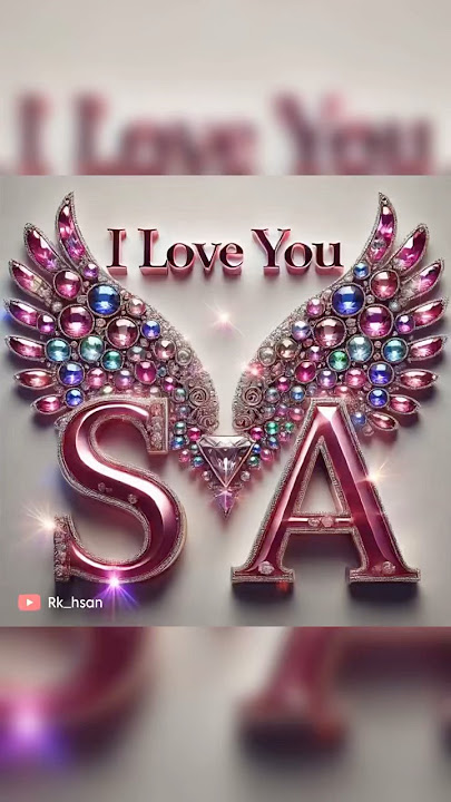 S A romantic couple’s name letter  WhatsApp status, s a name love letter status, #rk_hsan @rk_hsan
