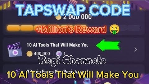 10 AI Tools That Will Make You Rich in 2025 Tapswap Code