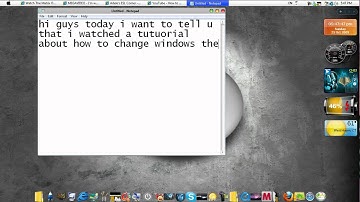 how to change windows theme to mac osx leopard