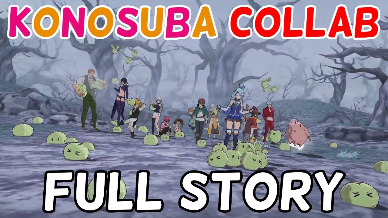 FULL KONOSUBA COLLABORATION STORY - The Seven Deadly Sins Grand Cross
