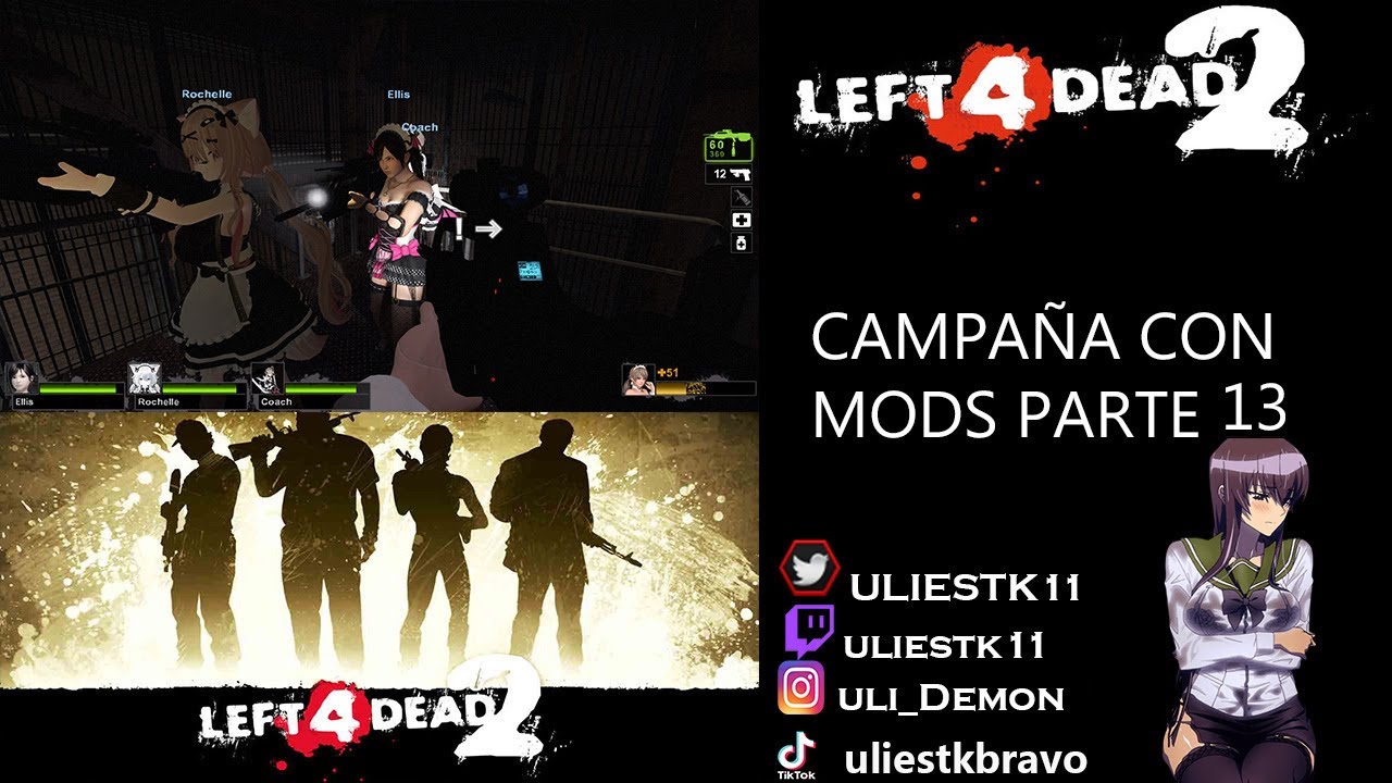 Left 4 Dead historia con mods parte 13 YouTube