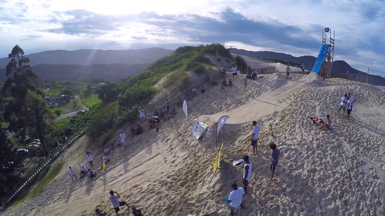 Sandboard Siriu Long jump slow motion