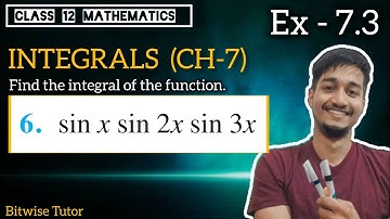 Class 12 Ex 7.3 Q6 Maths | Ex 7.3 Class 12 Math q6 | ex 7.3 Q6 Class 12 Maths | q6 exercise 7.3 math