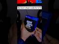 the best GTA SA ANDREAS cheat code part2 for PS4💙#shorts #viral #PlayStation #GTA