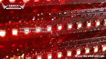 AL DC180IP 1x80 48v led pixel mapping strip support Artnet