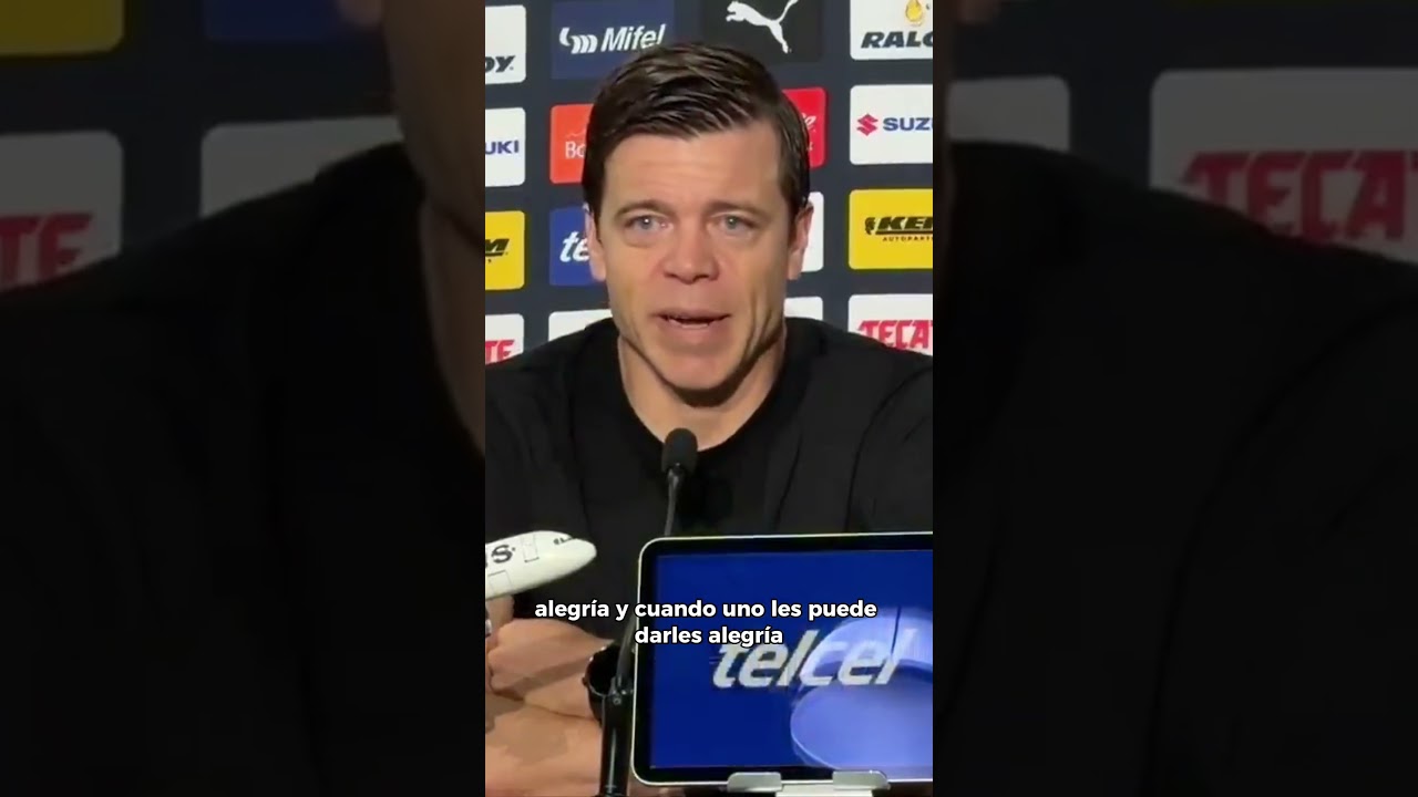 El DT de Pumas habló sobre los abucheos de la afición tras el empate ante Necaxa 👀👉 #shorts