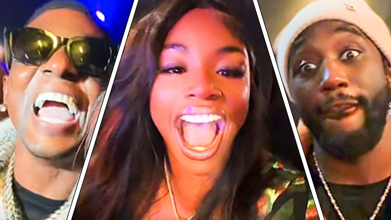 Claressa Shields LIT AFTERPARTY with Crawford, Boosie, Papoose after ...