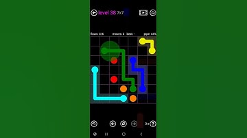 How To Solve Flow Free 7x7 Mania Level 38 Easy Board Walk Through Solution Walkthrough