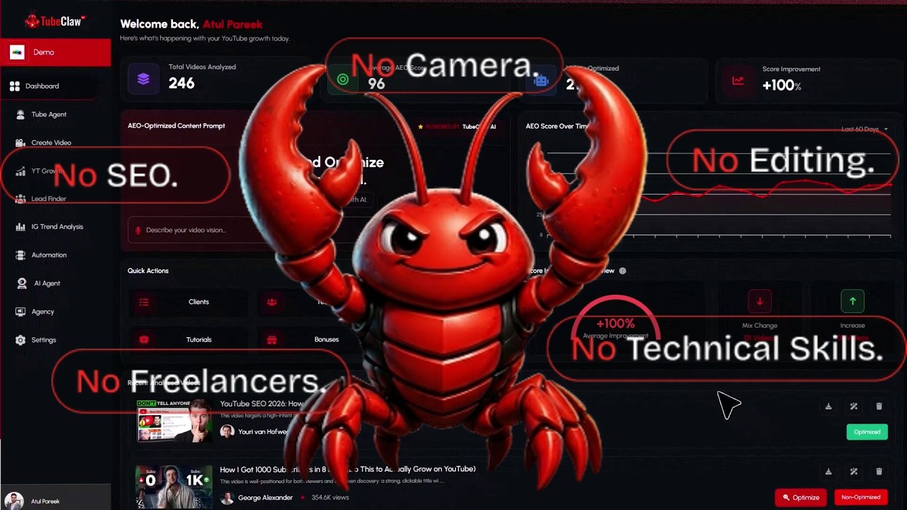 YouTube player