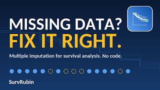 Missing Data in Your Thesis? No-Code App for Multiple Imputation, Cox Regression & a Ready Report screenshot 3