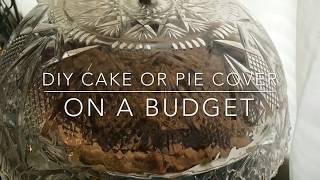 Cake Stand Topper on a Budget || Quick DIY