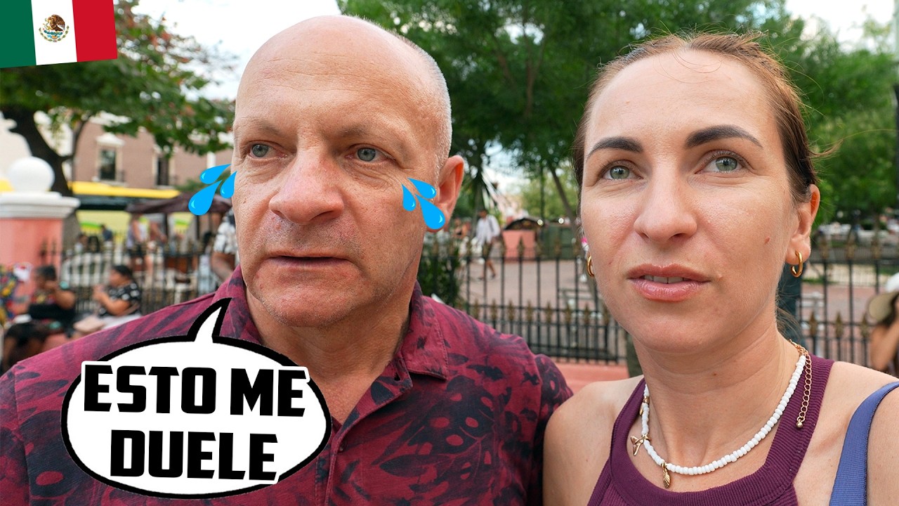 😱 PAPÁ RUSO SE EMOCIONA AL CONOCER EL PASADO DE ESTE LUGAR en MÉXICO | VALLADOLID