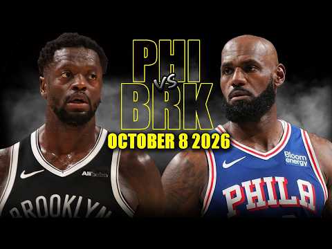 Philadelphia 76ers vs Brooklyn Nets Full Game Highlights - October 8, 2026 | NBA Preseason