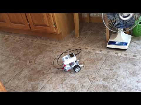 First LEGO EV3 robot with wheels programming project :Stone County 4H, MakeCode