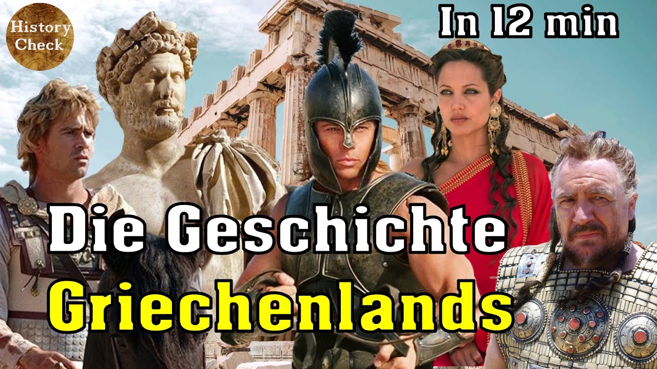 Die Götter Griechenlands Schiller Die Geschichte Griechenlands in 12 Minuten! - YouTube