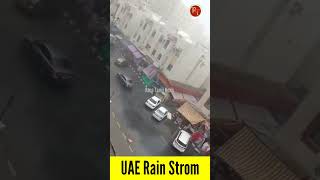 UAE Rain Storm | Dubai & Sharjah dust storm | UAE heavy rain today