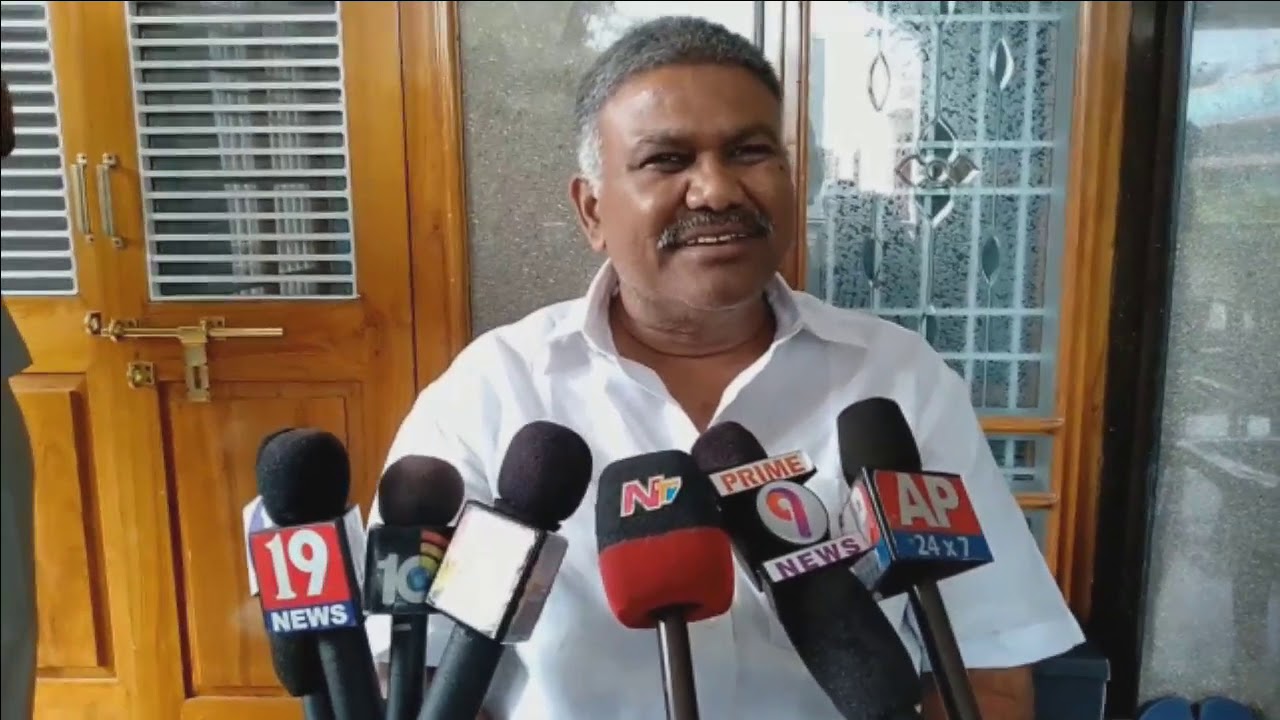 Pedda R C Reddy YSRCP MLA Pedda Reddy on water Issuies at Tadipathri constituency - YouTube