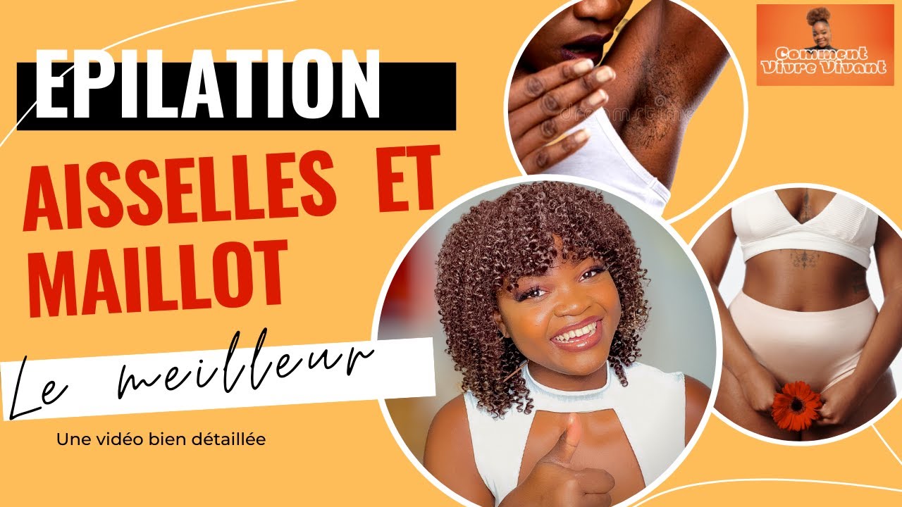 Le meilleur moyen d’épiler  aisselles et maillot à la maison avec la crème dépilatoire et la cire