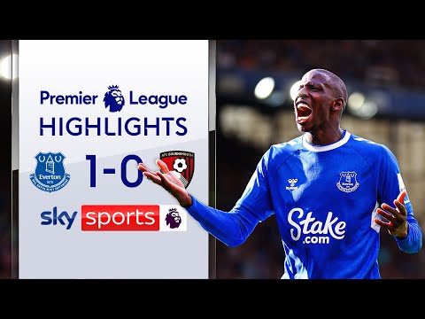 Doucoure STRIKE SAVES Everton 🔵 | Everton 1-0 Bournemouth | Premier League Highlights