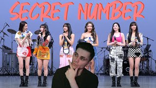 Reaction to Secret Number - Doxa | it's Live & Dance Practice