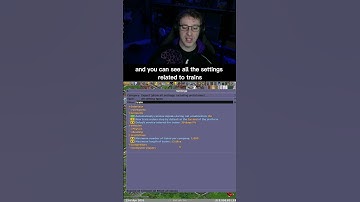 OpenTTD - Use the Filter String in Game Settings #gaming #freegames #tip #OpenTTD