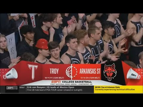 Arkansas State vs. Troy 2/22/2024