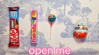 Satisfying video ASMR/lollipops candy/relaxing video/opening candy