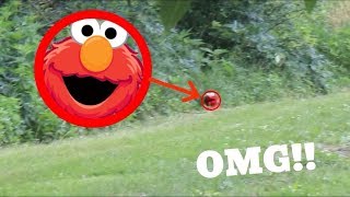 Elmo SPOTTED IN REAL LIFE!! *UNBELIEVABLE*