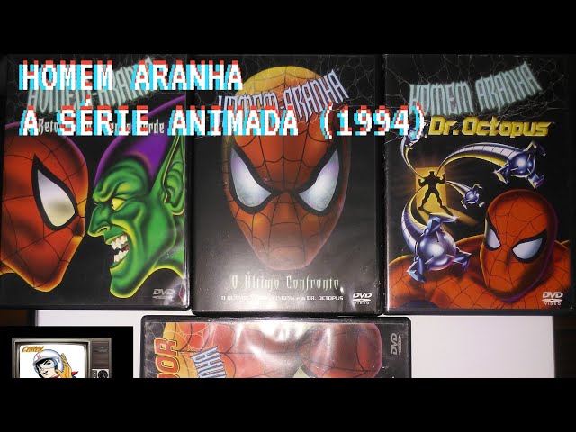 Dvd Homem Aranha Ação Sem Limites Série Completa Dublado