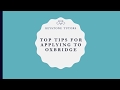 Keystone tutors  top tips for applying to oxbridge