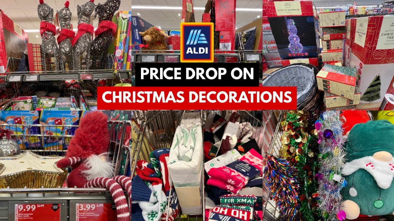 Сниженные цены на рождественские украшения в ALDI | Снижение цен | Покупки в ALDI | Путешествуем ...