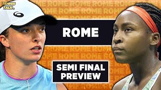 Swiatek vs Gauff | Rome Open 2024 SF | Tennis Prediction