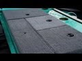 Bass Boat Carpet Replacement - How To - Part II - Storage Compartment Lids